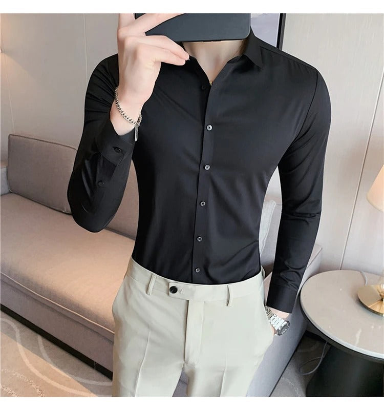 Havspärla® Collection - Elastic & Seamless Shirts for Men