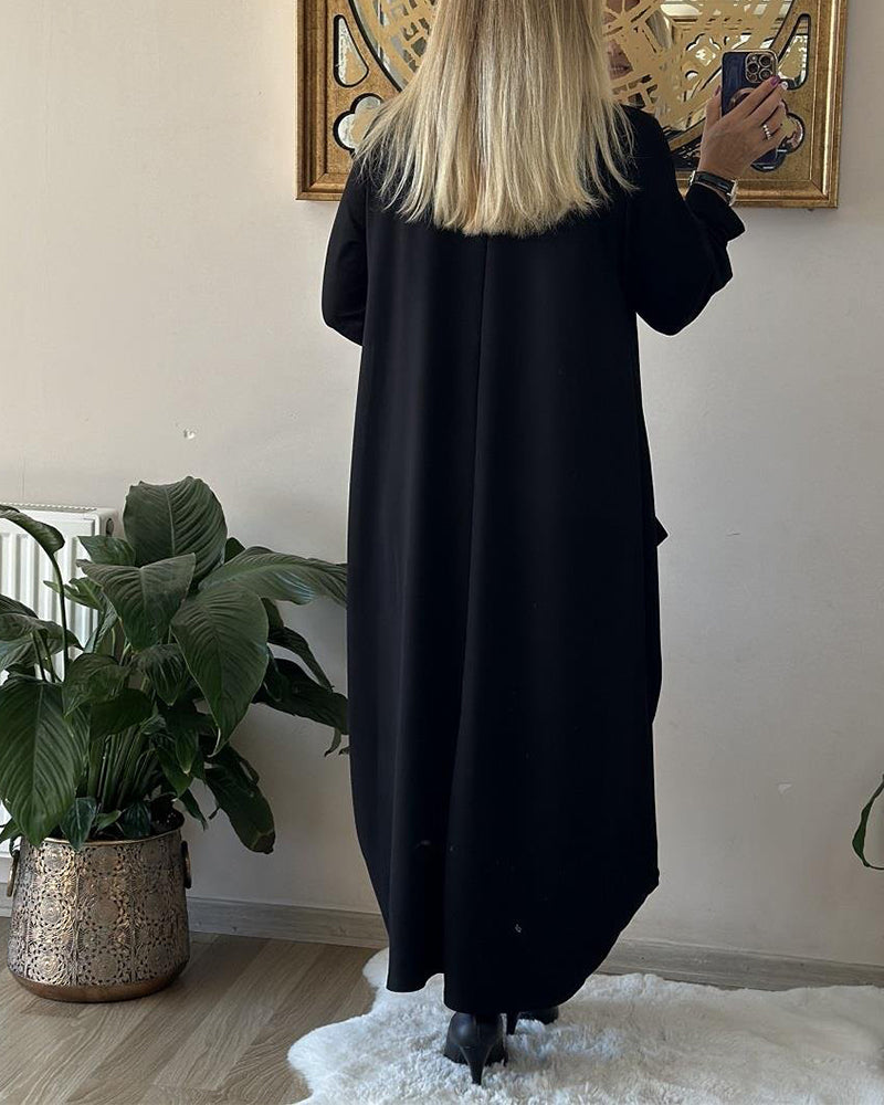 Serenity Flow Maxi Dress | Soft, Chic & Effortless