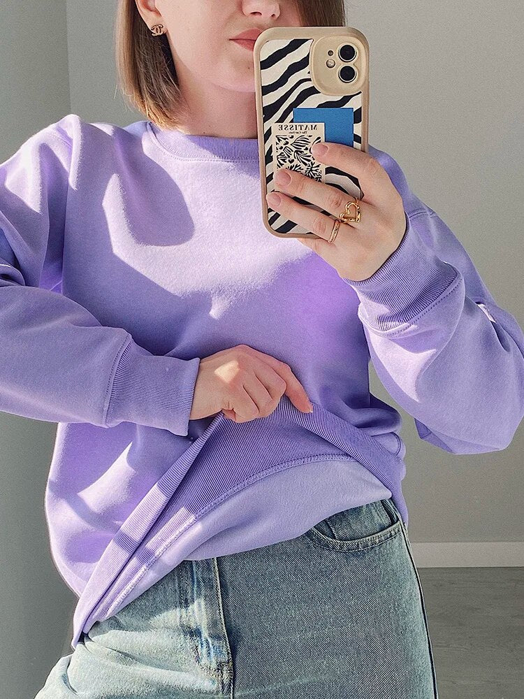 Comfy Bliss Oversized Sweatshirt