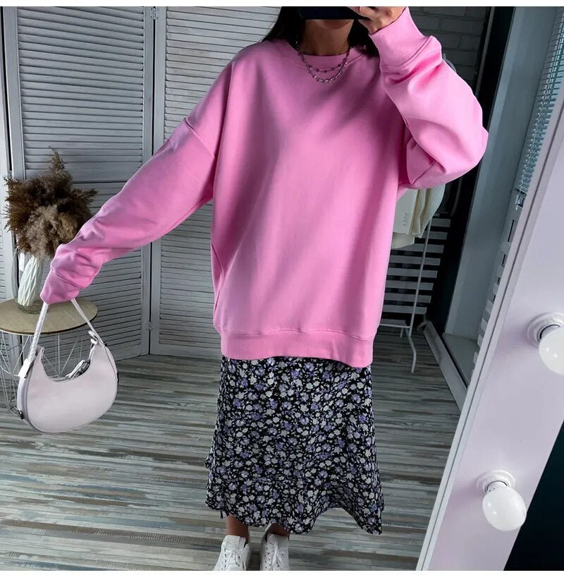 Comfy Bliss Oversized Sweatshirt