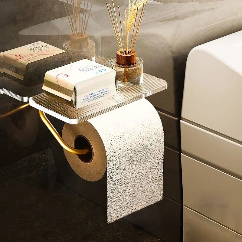Shelfie Toilet Paper Holder by JVance®