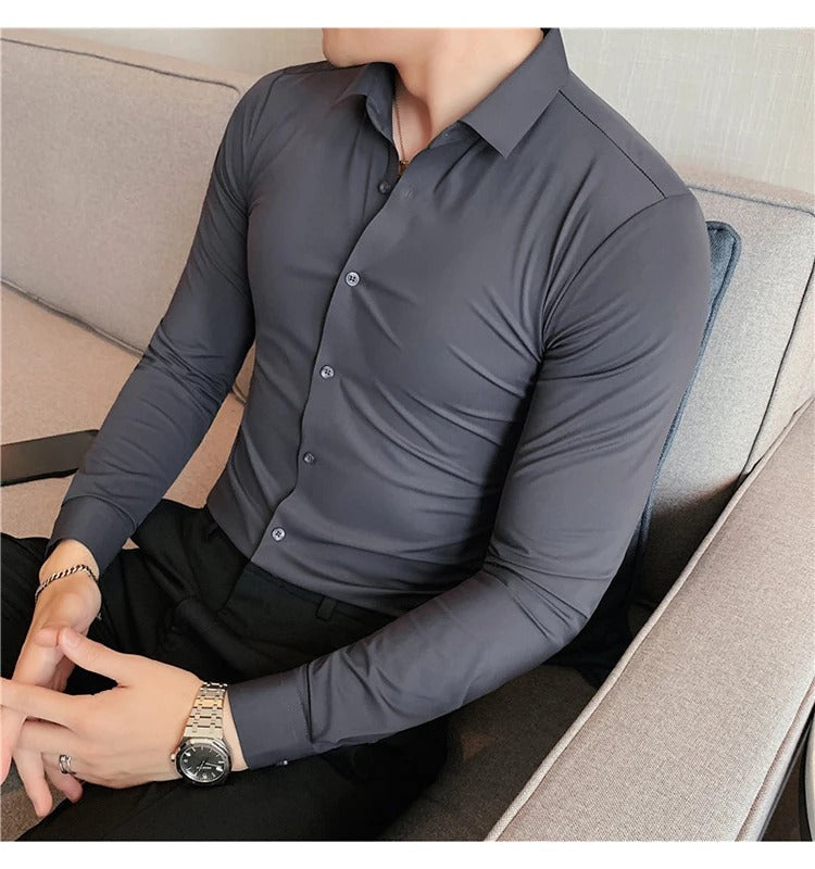 Havspärla® Collection - Elastic & Seamless Shirts for Men