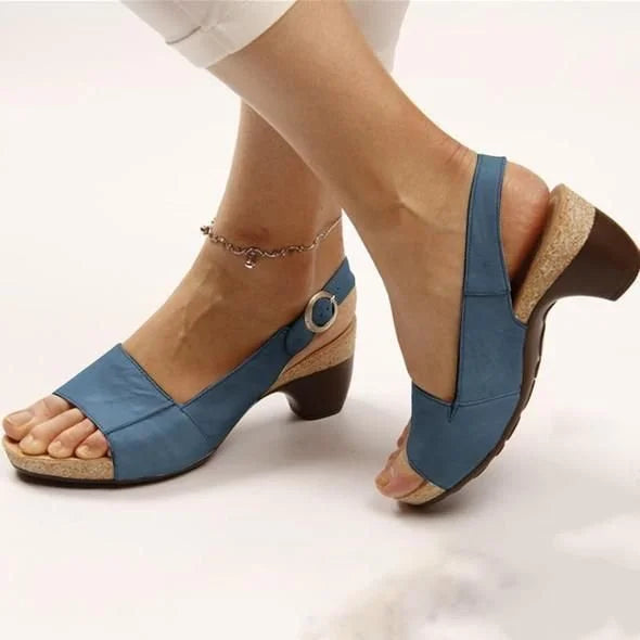 Marley | Elegant Orthopedic Heeled Sandals