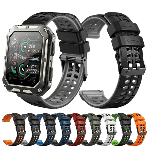 Breathable Silicone Straps