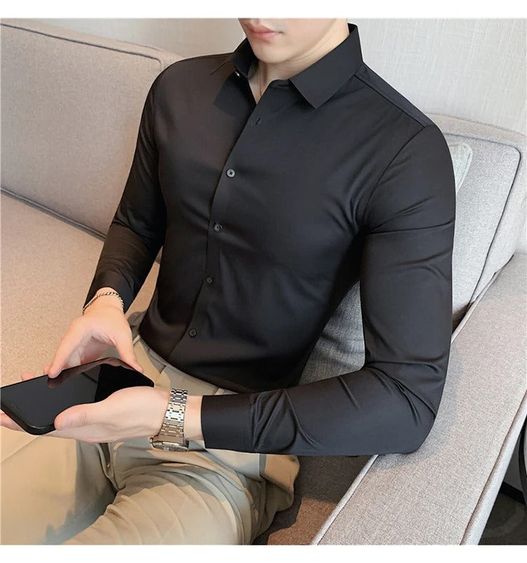 Havspärla® Collection - Elastic & Seamless Shirts for Men
