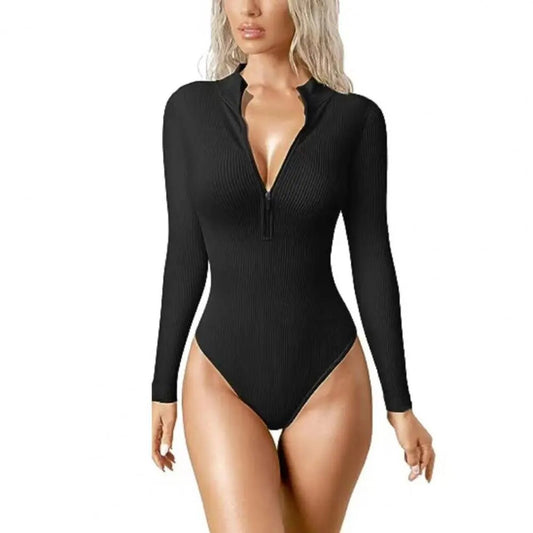 Snatched Zip-Up Bodysuit