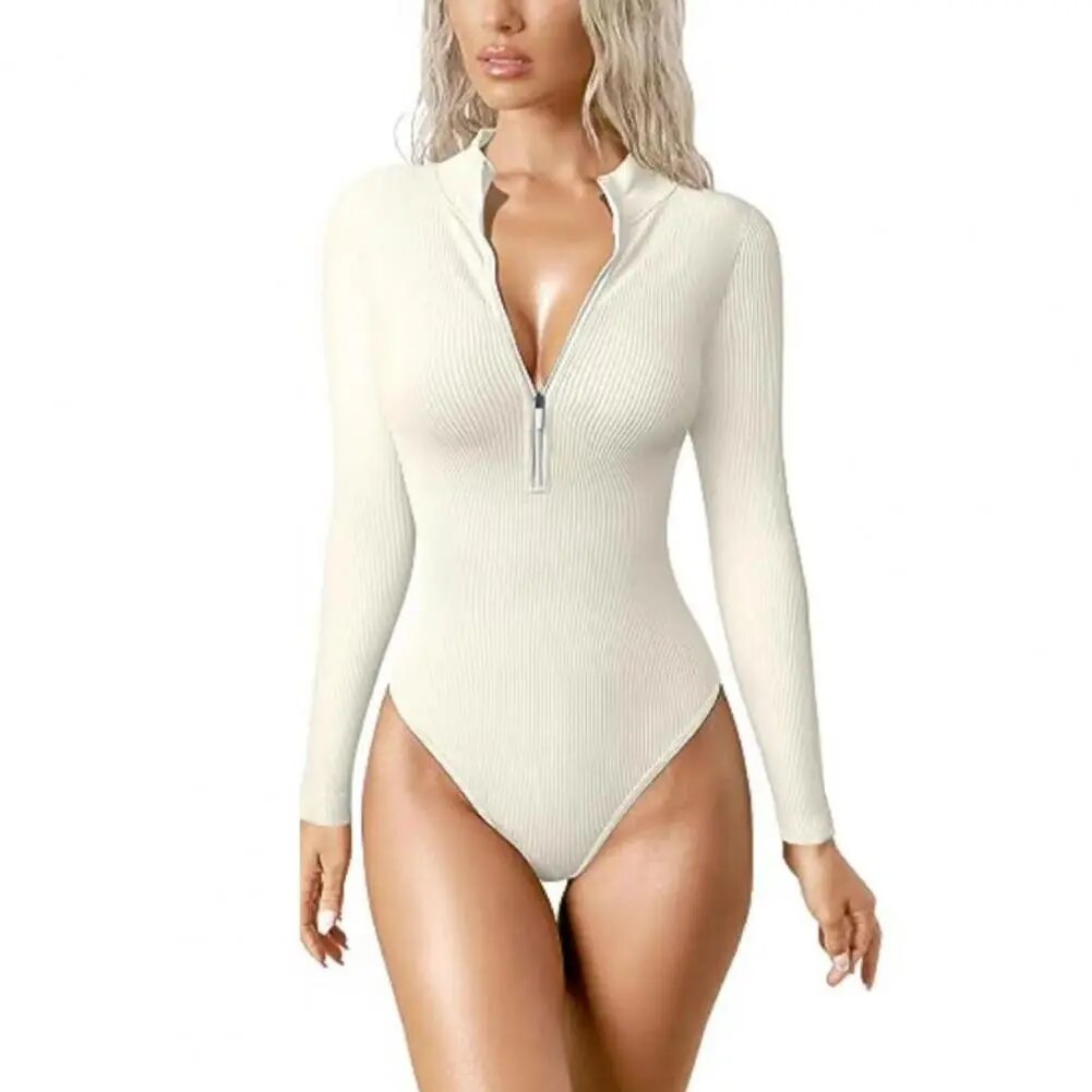Snatched Zip-Up Bodysuit