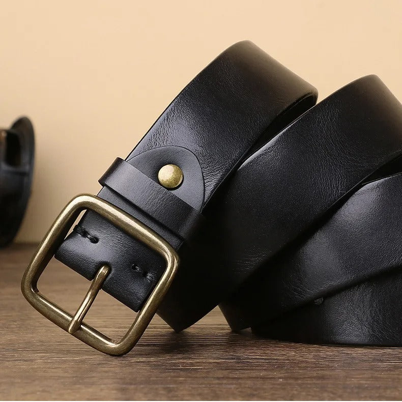 Cinturón Vintage Leather Belt