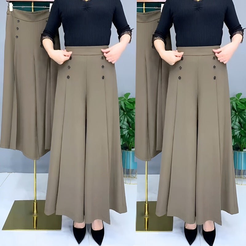Eleganter langer, schlankerrock für einen raffinierten Look Damen