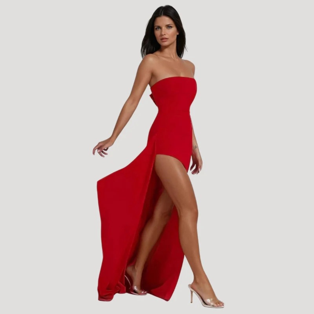 Erika | Damen Maxi Kleid Hochzeitsgast Für Anlass Elegant