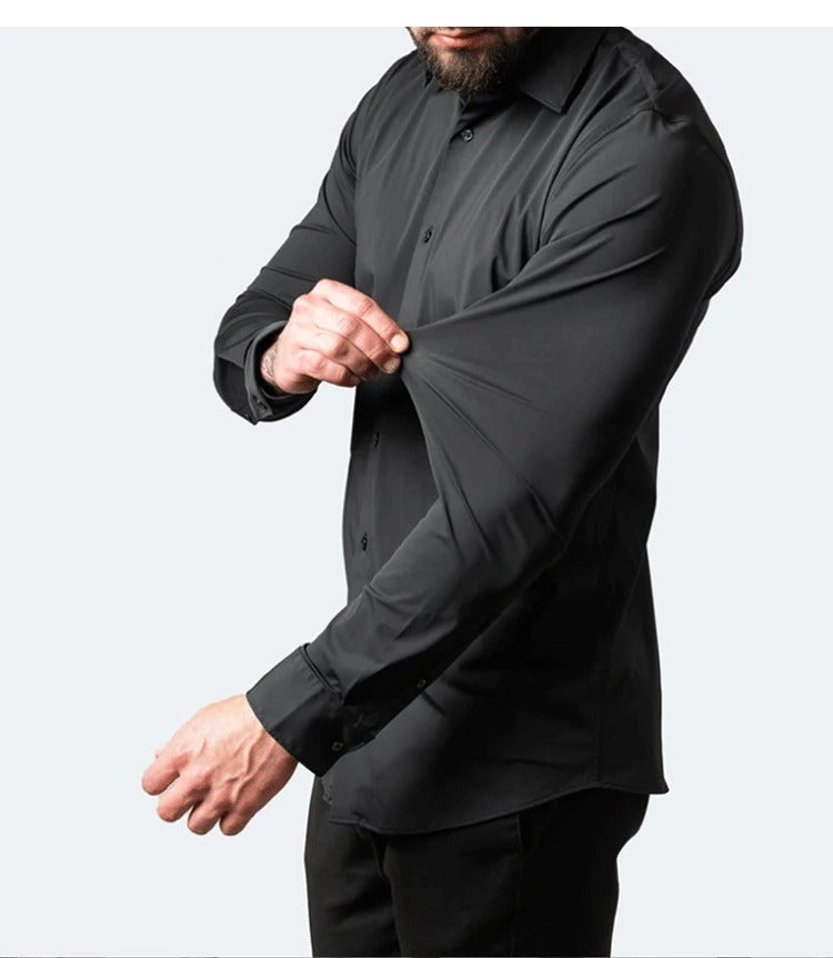 Havspärla® Collection - Elastic & Seamless Shirts for Men