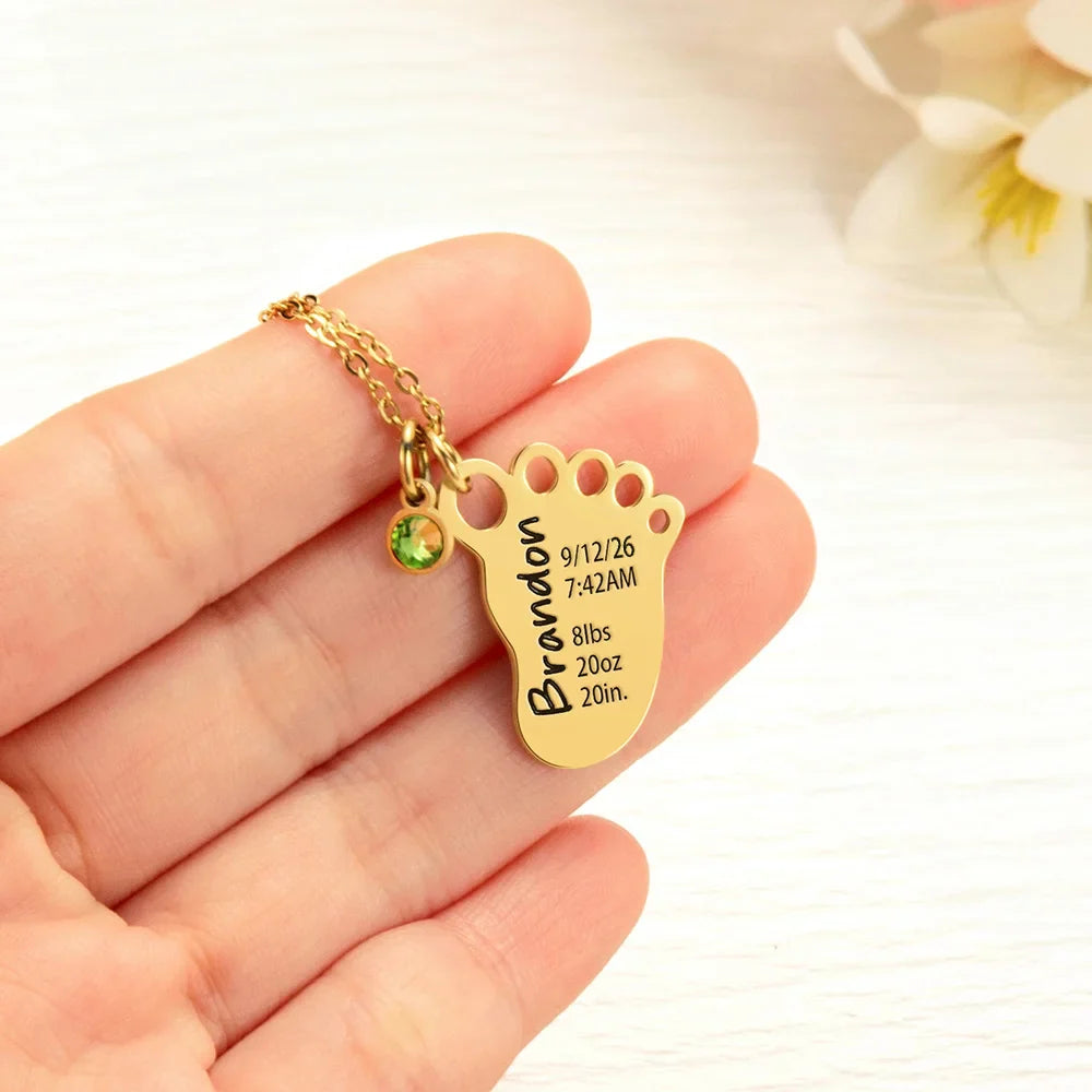 TinyCharm | Gegraveerde Ketting