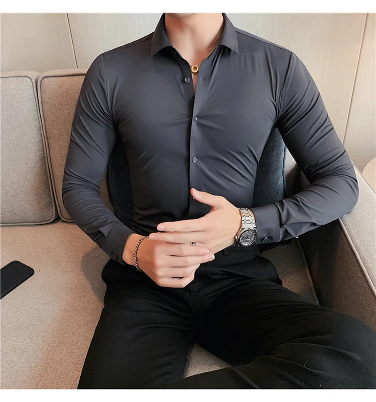 Havspärla® Collection - Elastic & Seamless Shirts for Men