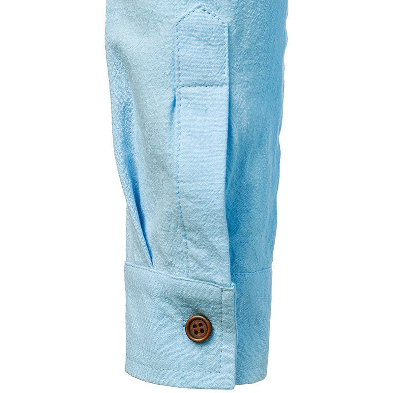 Harlon – Vintage Linen Shirt for Men
