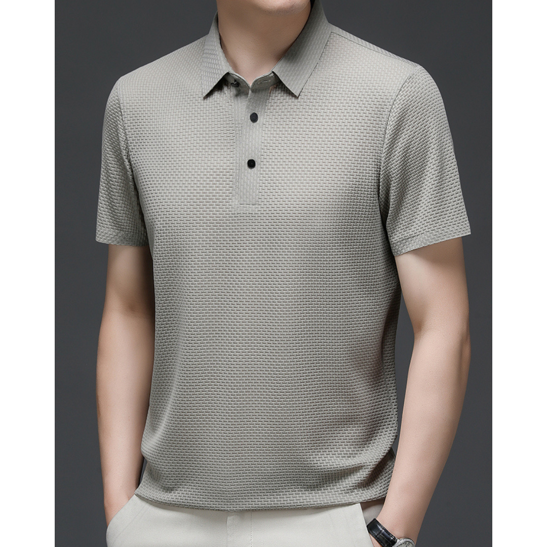 Made Gents | Henry Polo-Shirt | 50% Korting!