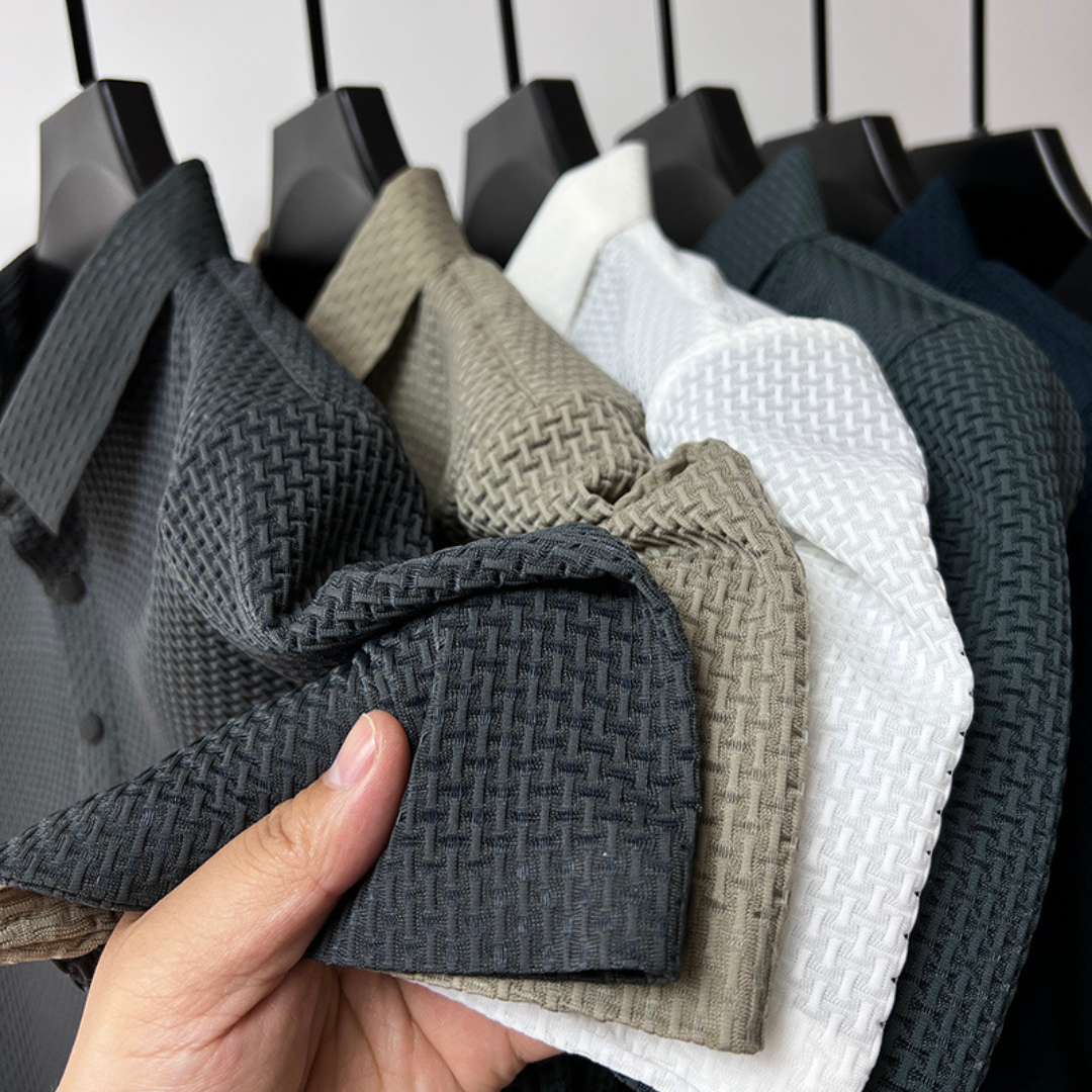 Made Gents | Henry Polo-Shirt | 50% Korting!