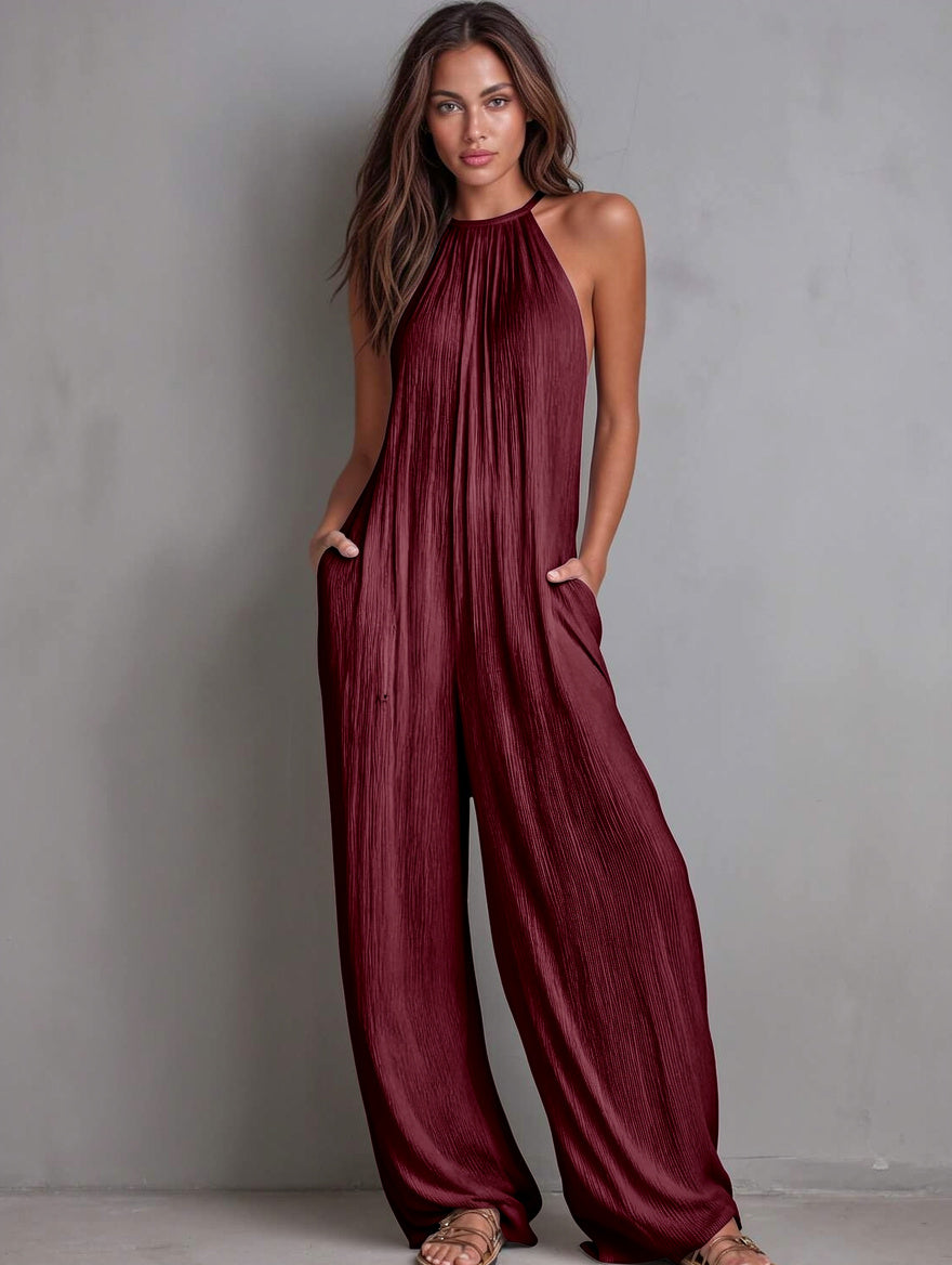 Franca Bianco™ Relaxed Wide Leg Jumpsuit