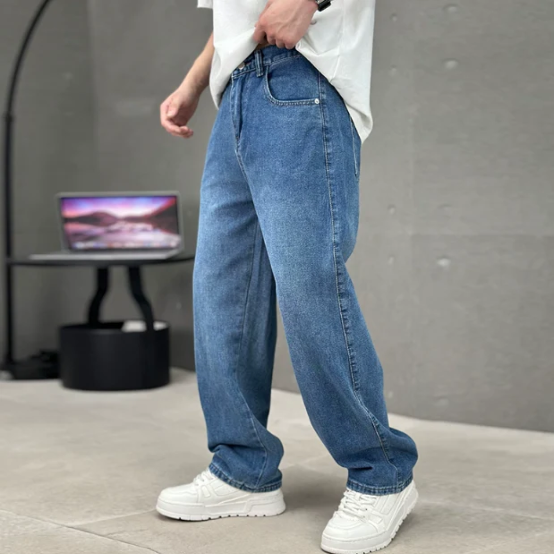 Frank | Herren Gerade Jeans Hose