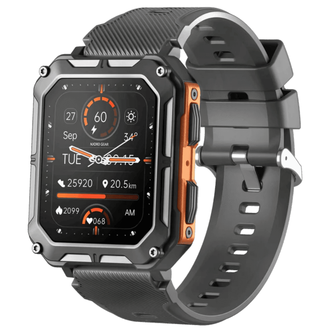 TOUGHM8 Smartwatch 50% OFF + QuickRelease Safety Strap & Screen Protectors x3 FREE