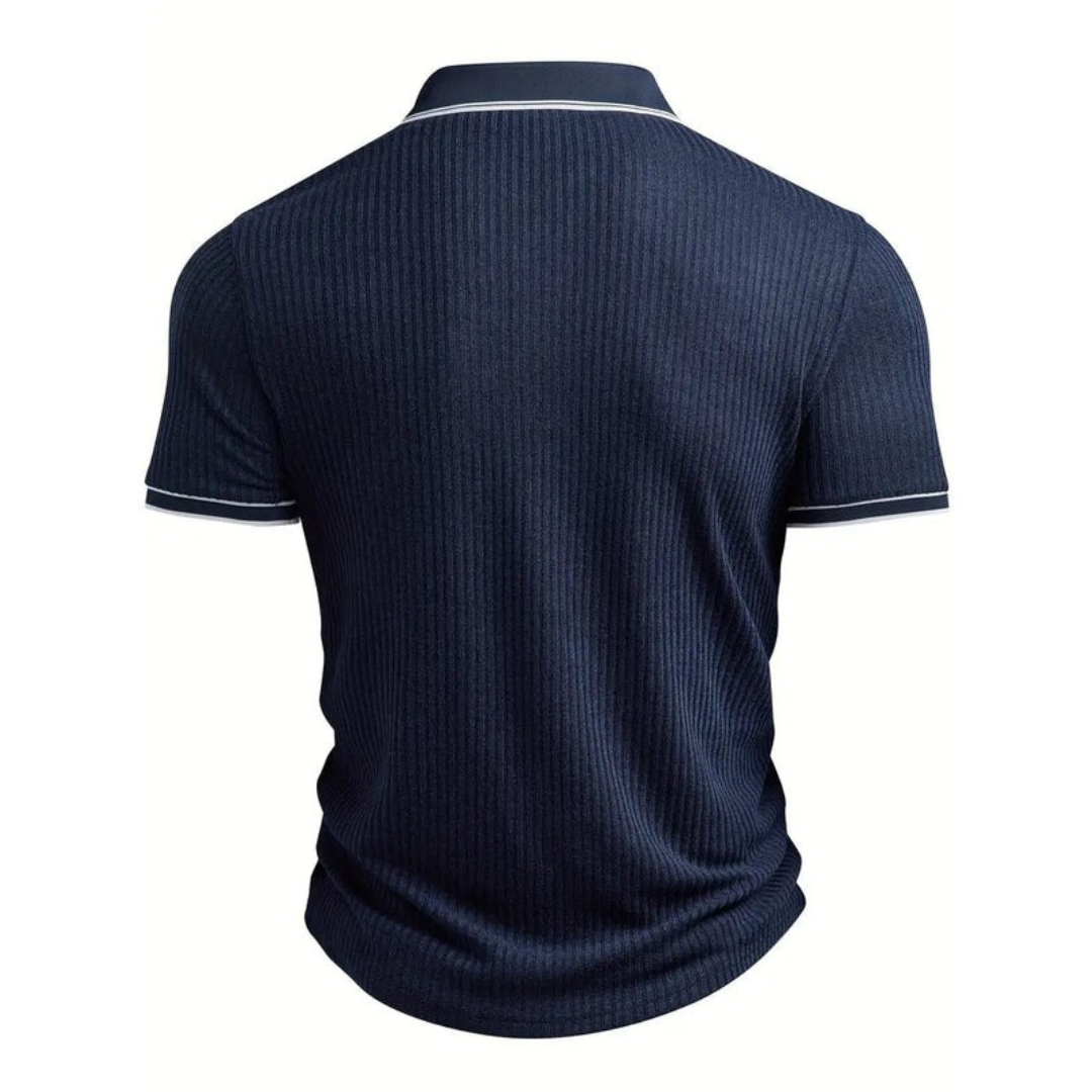 Heiko | Herren Poloshirt Mit Struktur Für Alltag