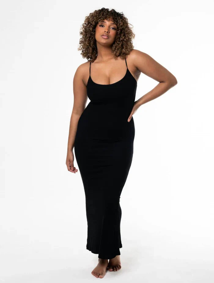 Shapewear Slip Maxi Jurk