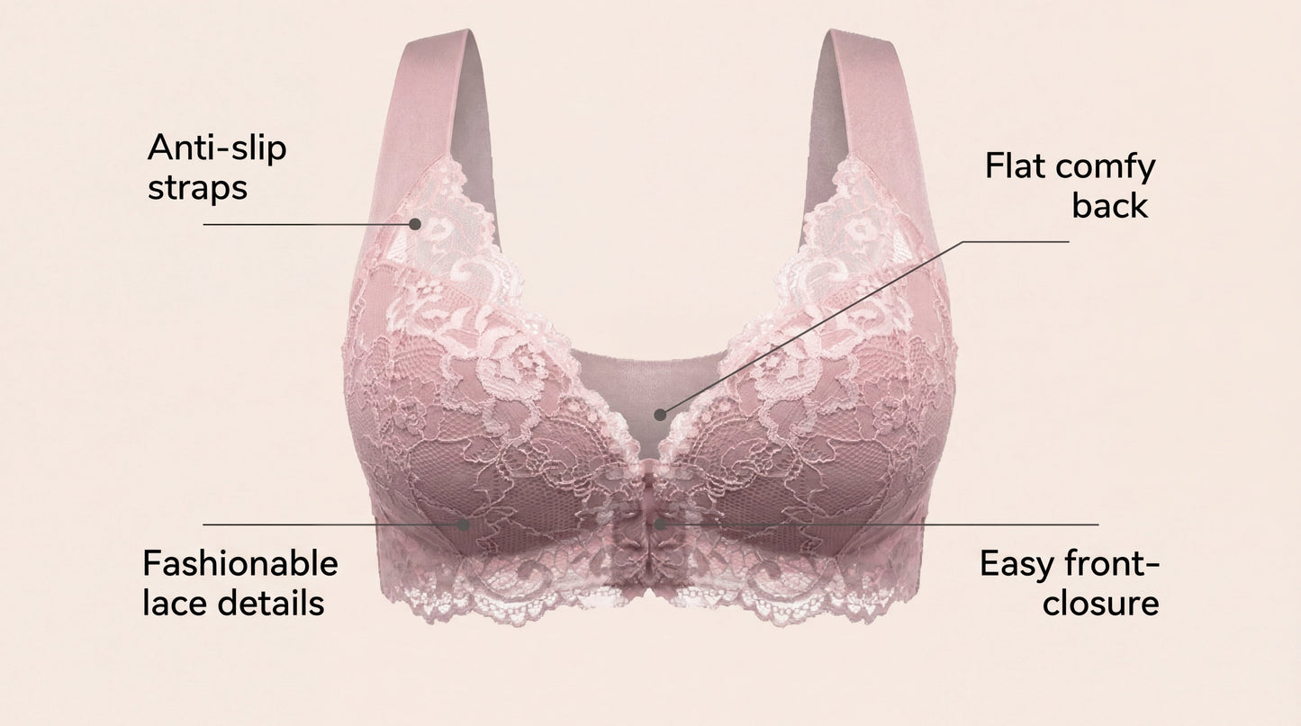 PARIS™ | Wireless Front Closer Shaping Bra (3 Pack)