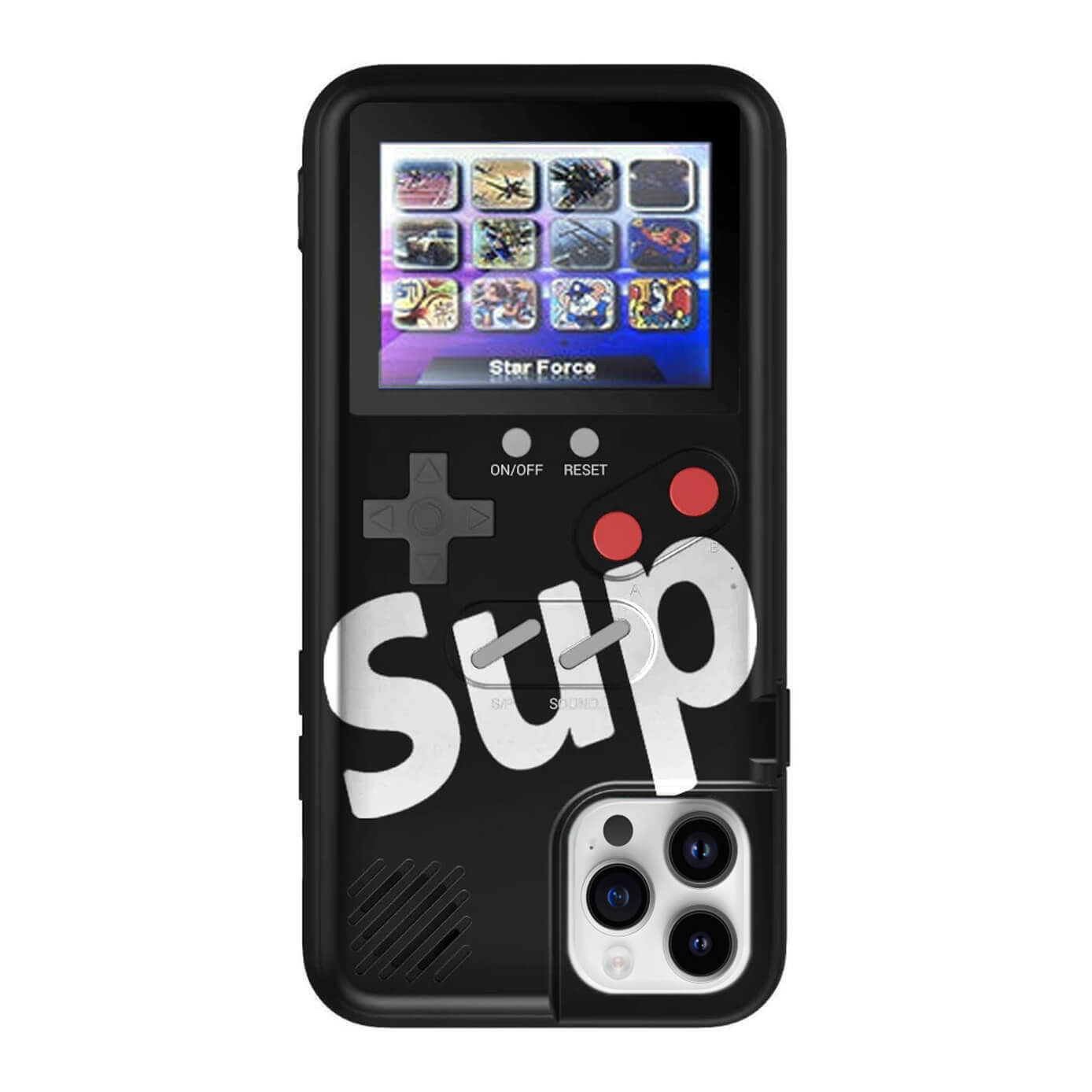 iPhone retro gaming case