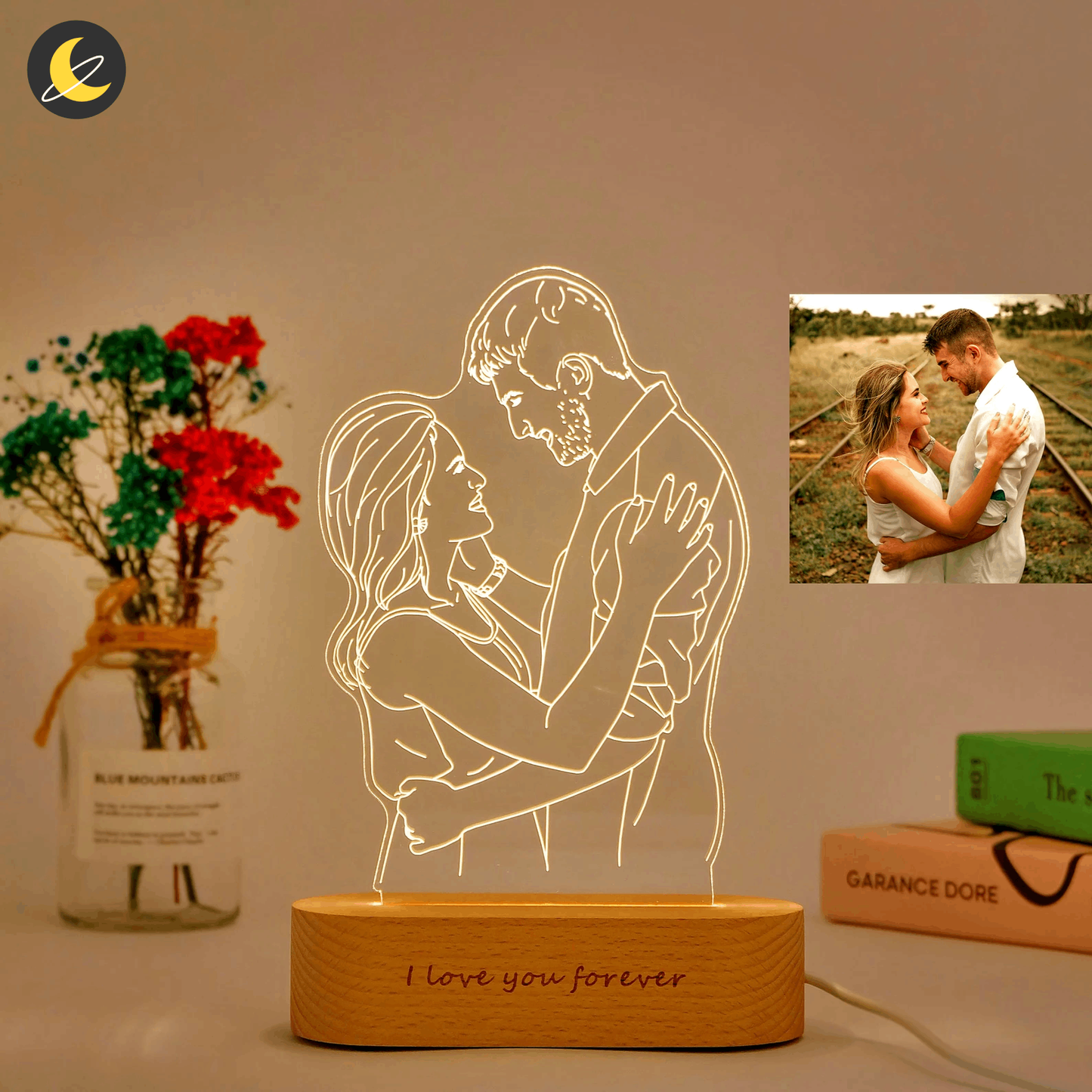 Nightly Wish Custom 3D Lamp™