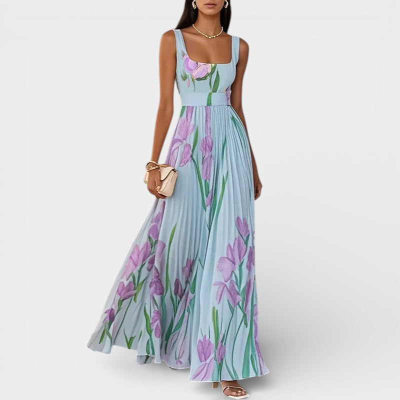 Isla – Elegantna cvjetna maxi haljina