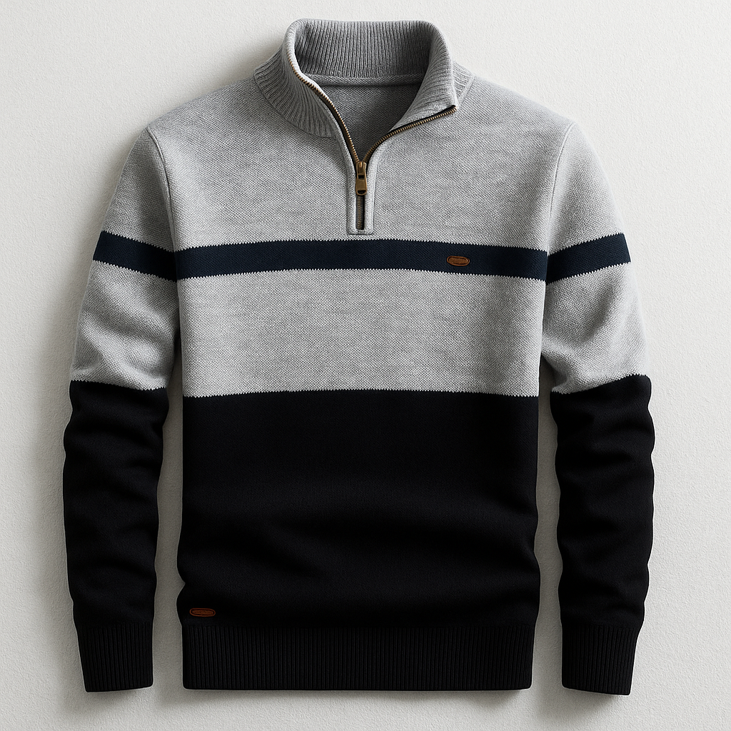 Men's Knitted Medium-Weight Top for Men