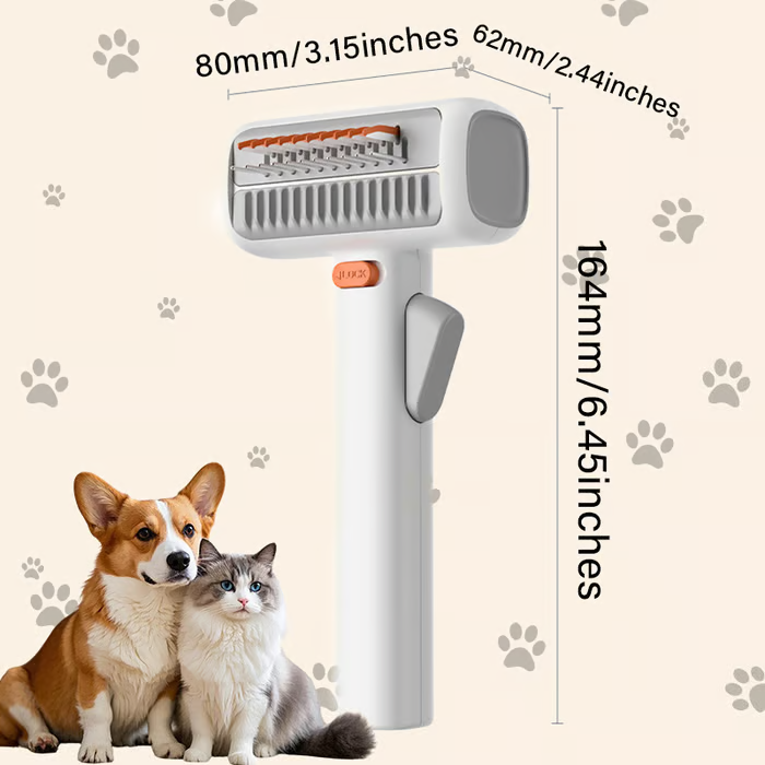 PetGlide™ - 2-in-1 Huisdierenkam