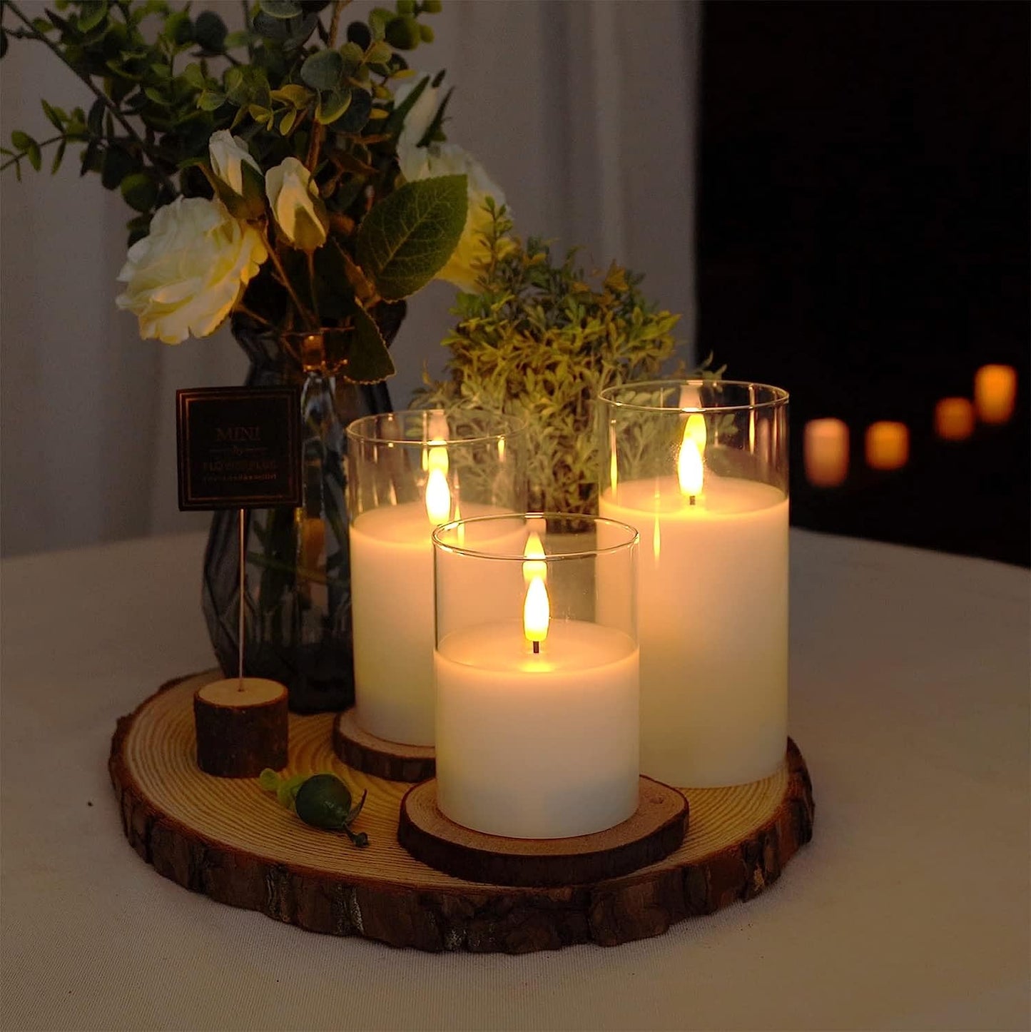 Ellendria LED-Kerzen Set