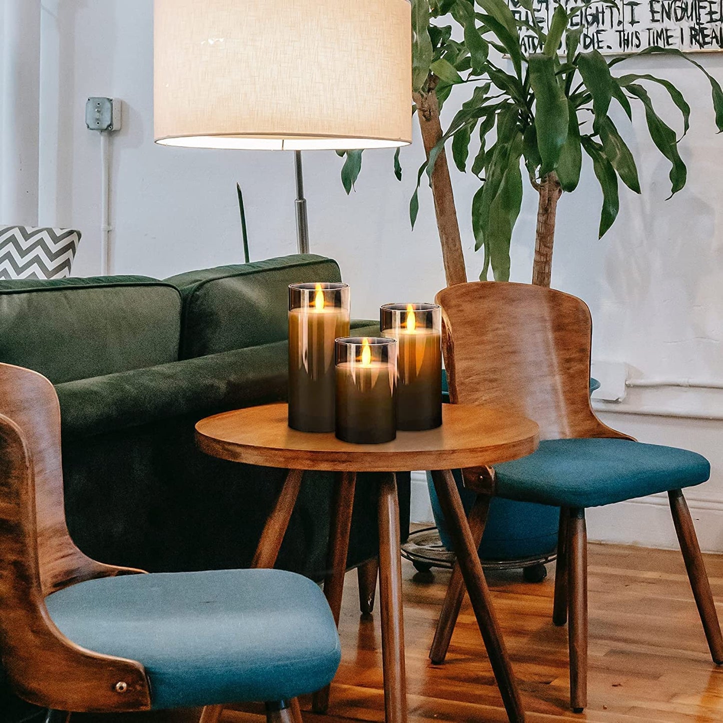 Lanneve™ Sæt med Flammeløse Lys