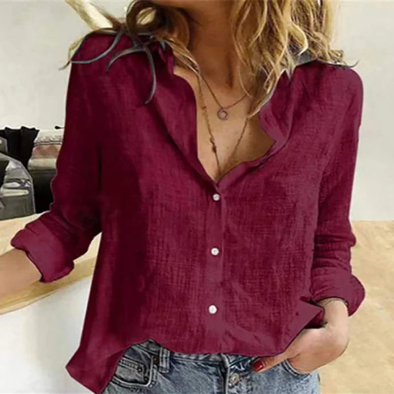 Bequeme Bluse für den ganzen Tag.