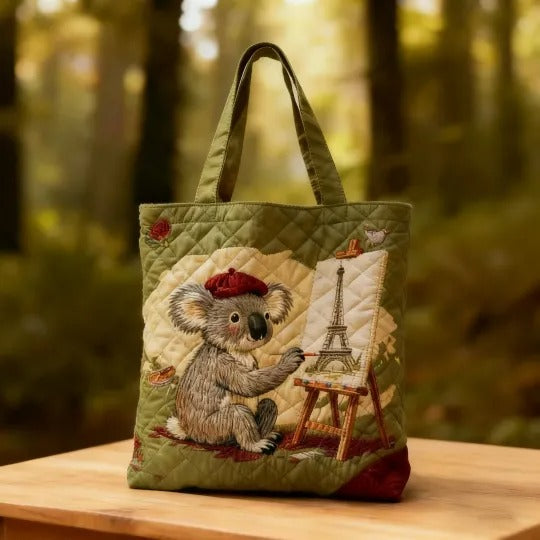 TORBA RĘCZNIE WYKONANA - ARTYSTYCZNY KOALA