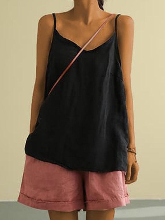 Isla | Lightweight Linen Cami Top