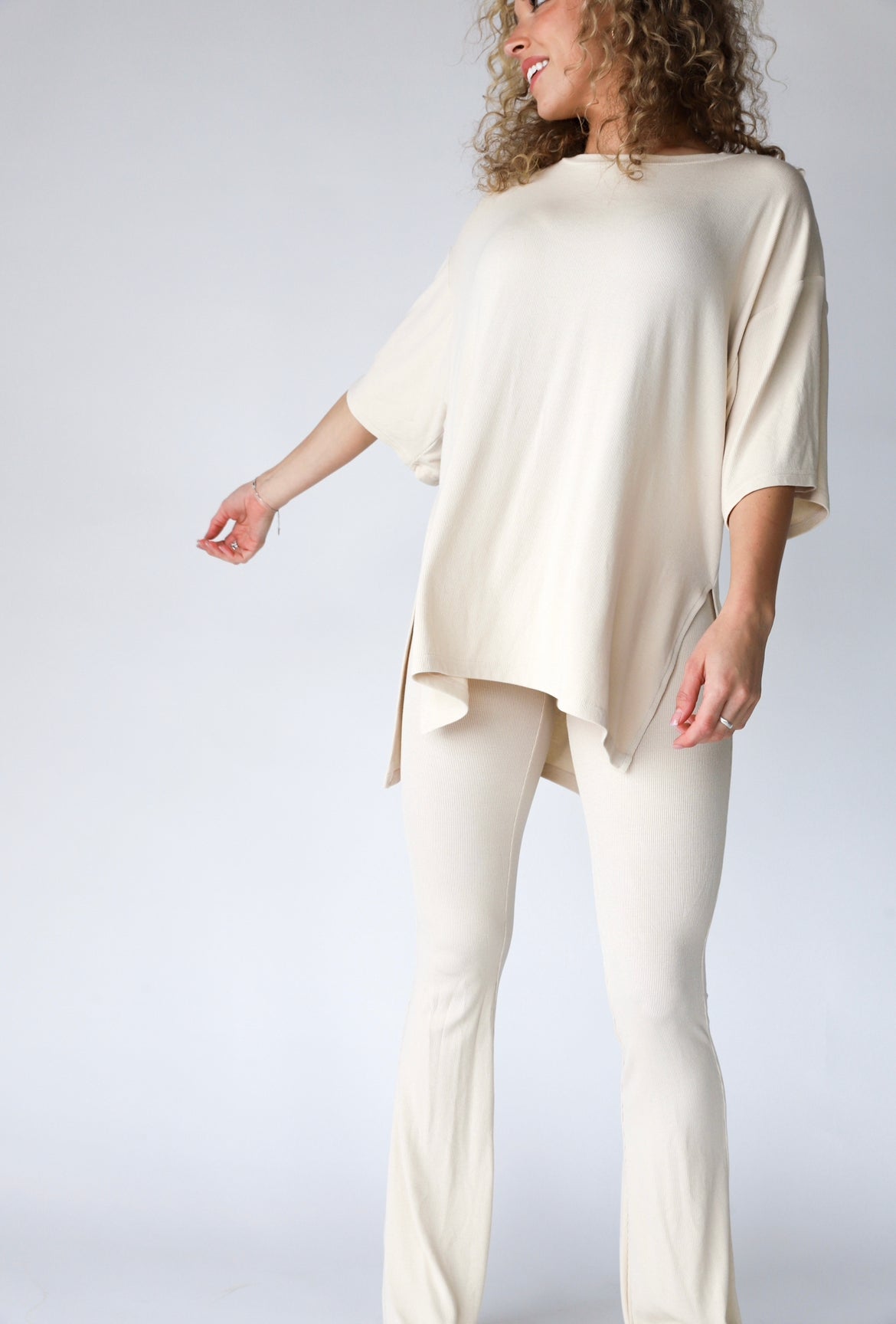 Lazy Sunday Two Piece Pants Set