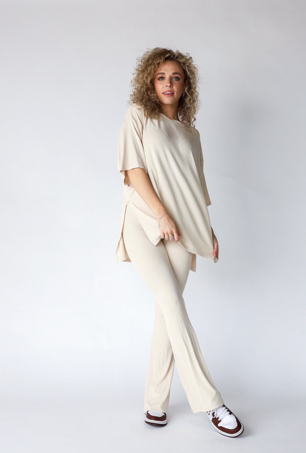 Lazy Sunday Two Piece Pants Set