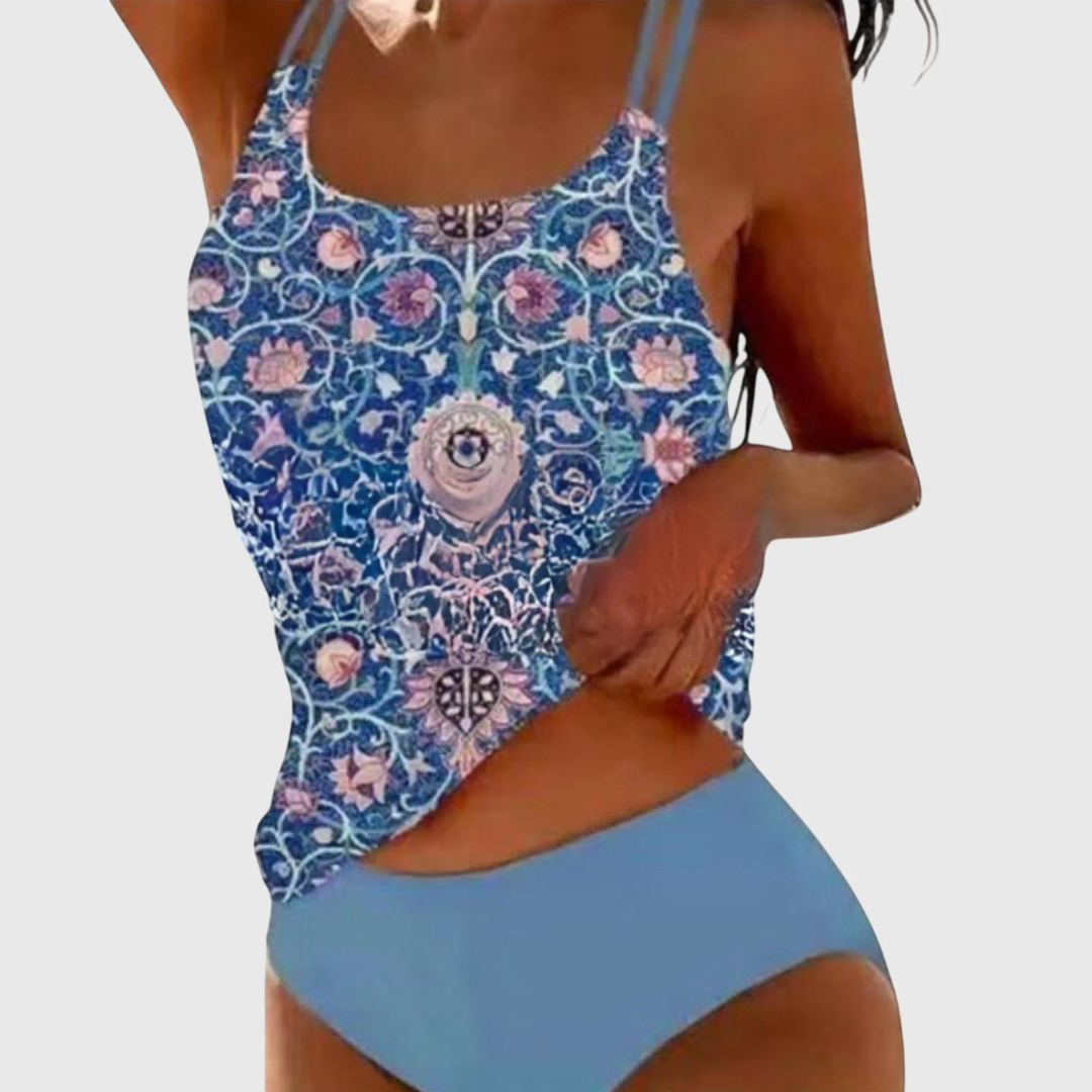 Lieselotte | Damen Tankini Set mit Print für warme Tage