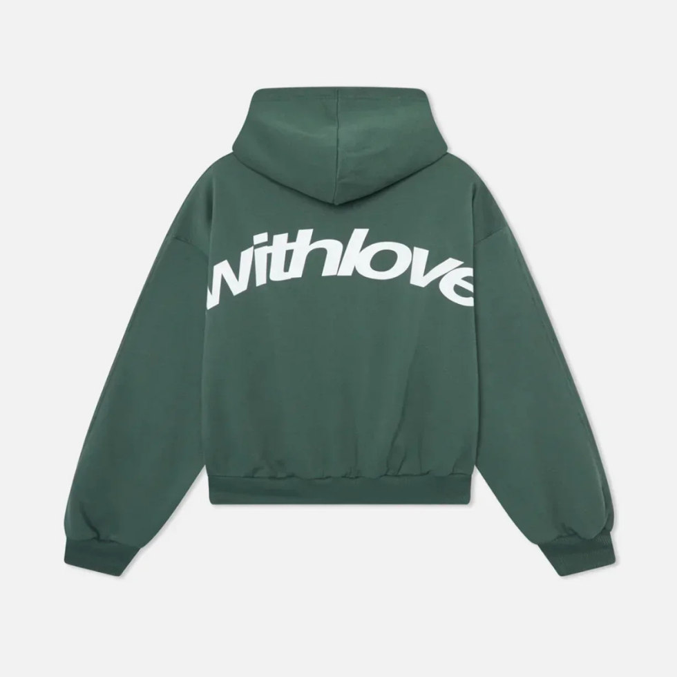 Women's With Love Hoodie | Oversized Winter Streetwear
