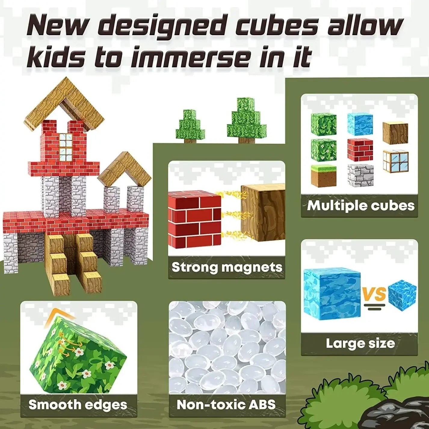 BrainCraft Forest Set (100pcs)