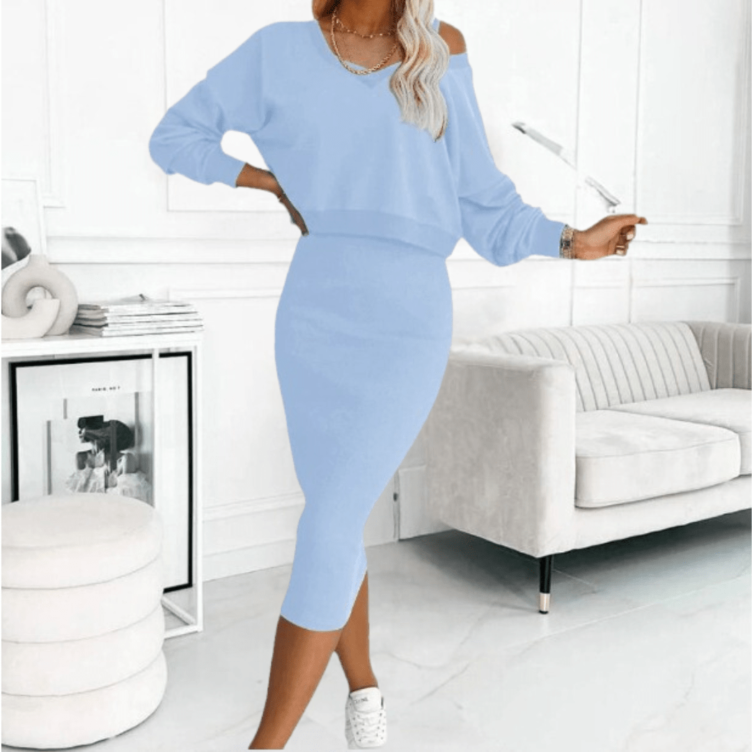 Madison | Women Off-Shoulder top z skirt