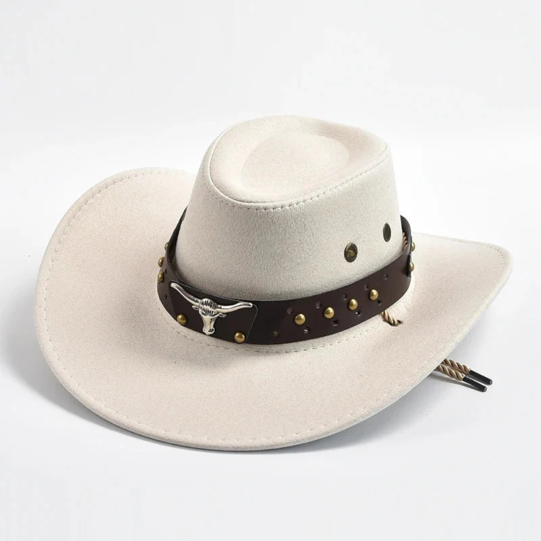 Norbert | Herren Cowboy Hut mit breiter Krempe