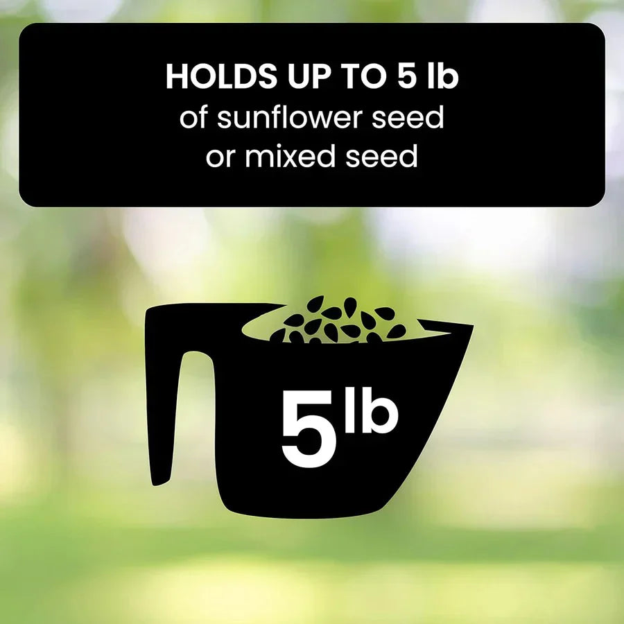 Bird Feeder Designed to Prevent Squirrel Access