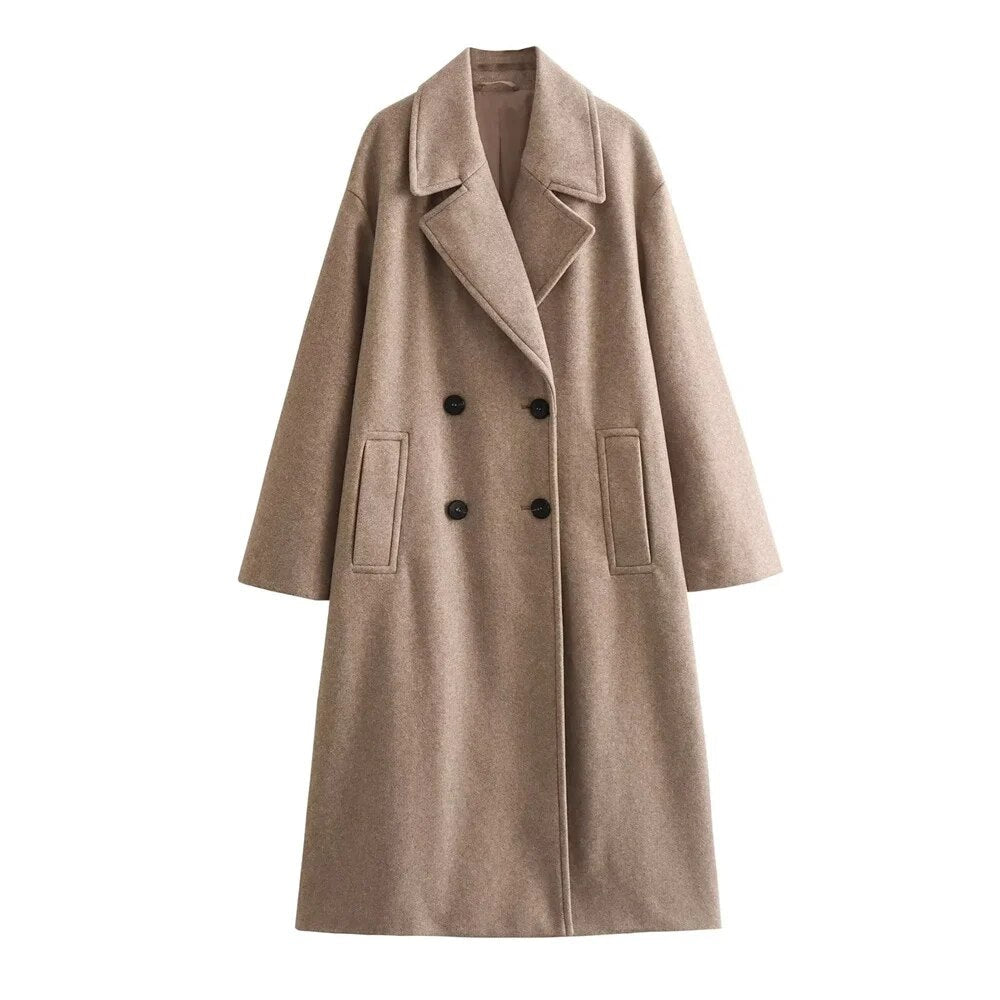 Warmer Wintermantel mit elegantem Design
