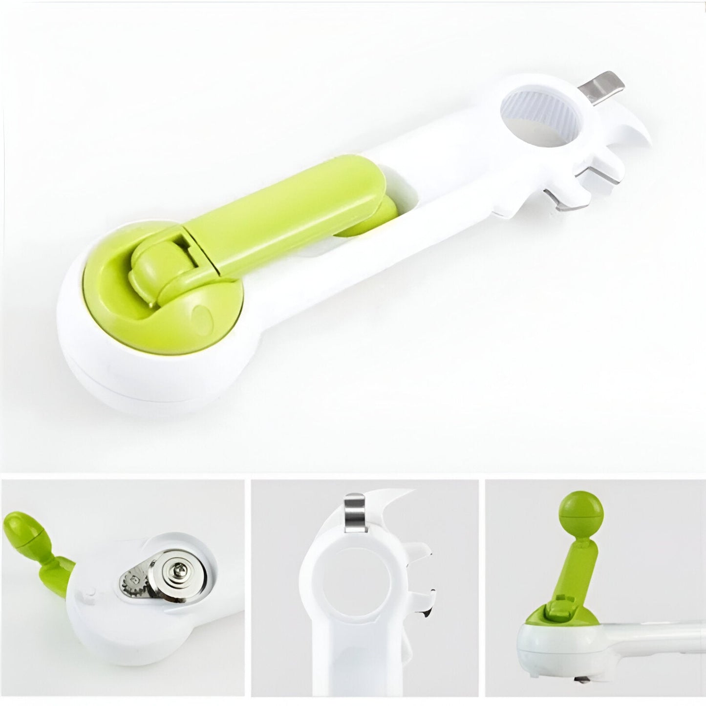 CanDo® Opener – Made in the USA: The Ultimate 6-in-1 Multifunctional Bottle, Jar, Can, Wine, Beer, Lid, Twist-Off, Pull-Tab Opener