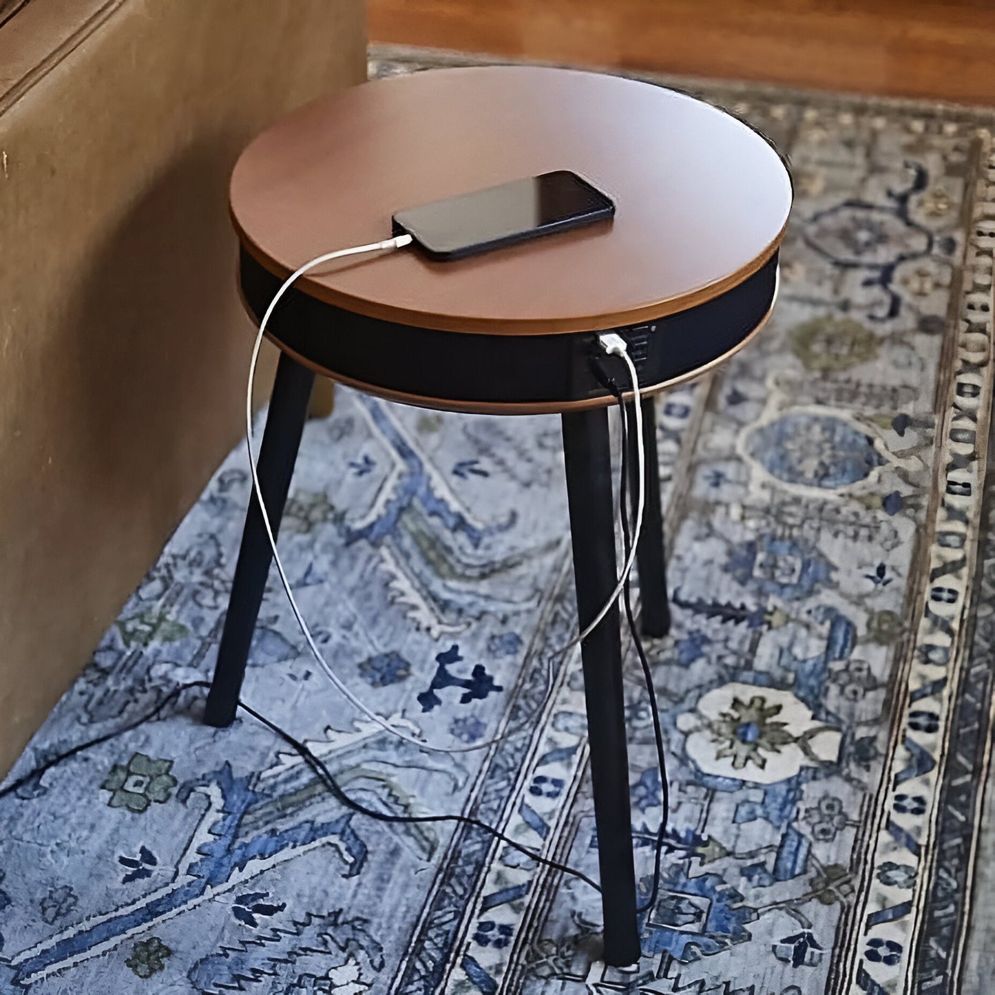 Sonicstil® by skörten Sweden: Bespoke Hi-Fi Audio Nordic Wooden Side-Table Bluetooth Speakers