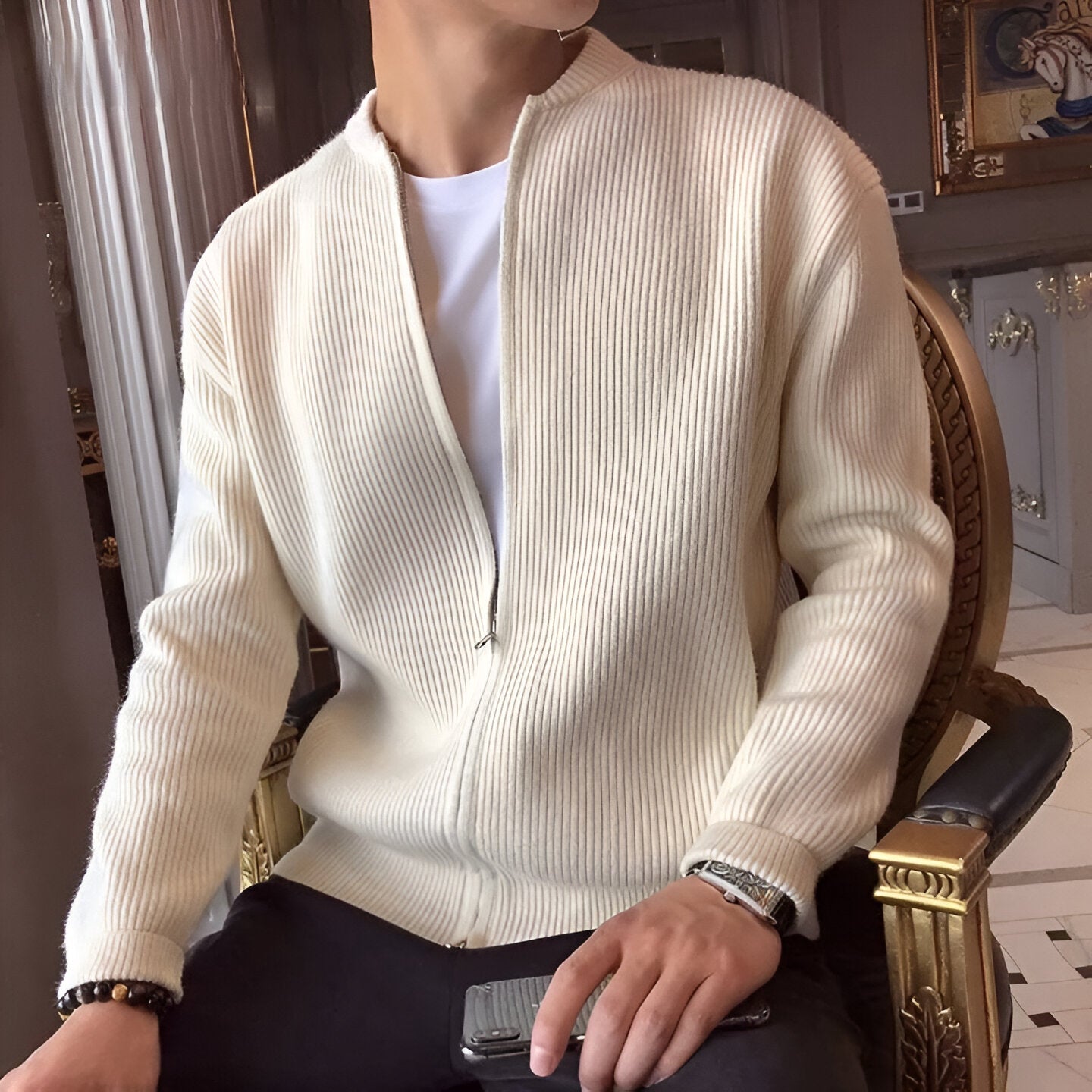 VinterKlädd Cardigan by skörten Sweden
