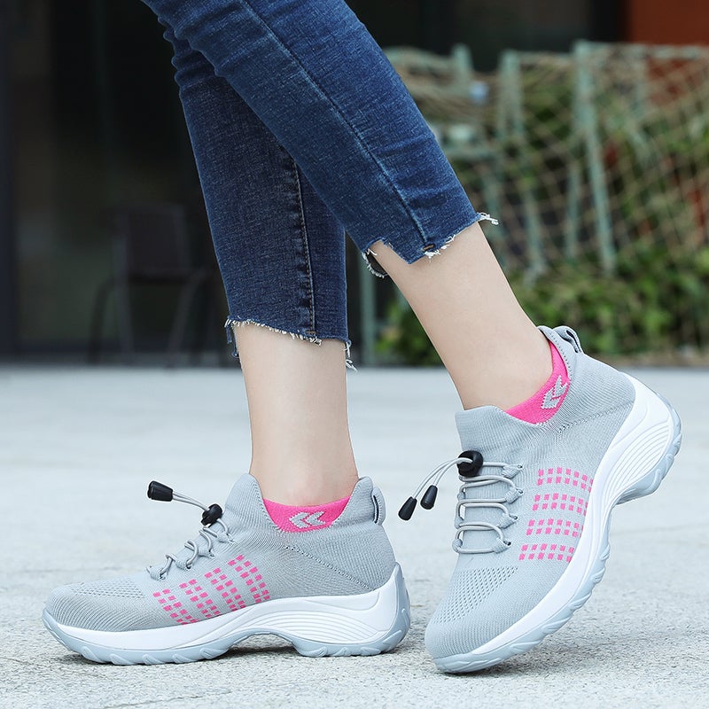 Orthopädische Damenschuhe mit breitem Leisten