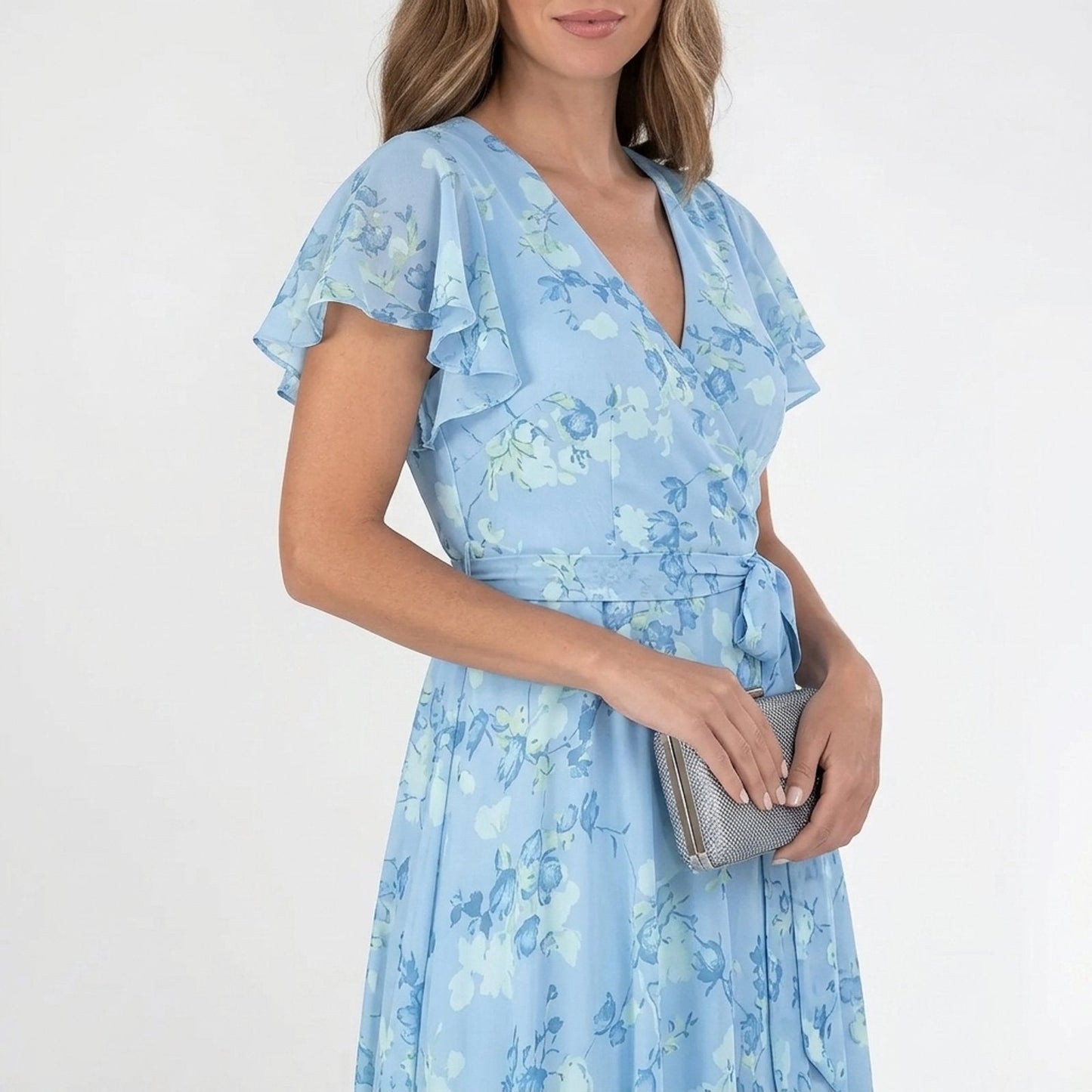 Ruby | Tummy Control Wrap Midi Dress